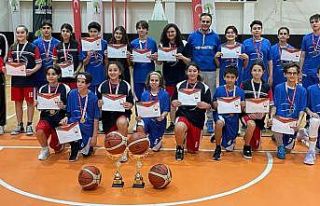 Okullar arası yıldızlar basketbol müsabakaları
