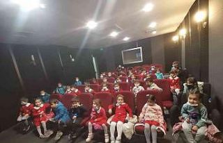 Önce kitap okudular ardından sinema keyfi yaşadılar