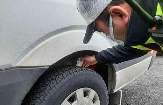 Ordu’da kış lastiği denetimleri devam ediyor