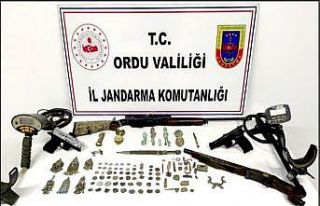 Ordu’da Roma dönemine ait tarihi eserler ele geçirildi:...