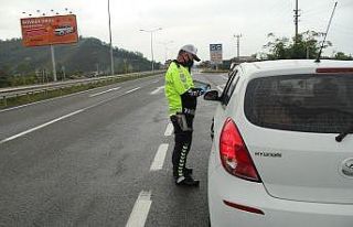 Ordu’da trafik kurallarına uymayan sürücülere...