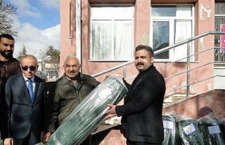 Organik tarım yapan üreticilere file desteği