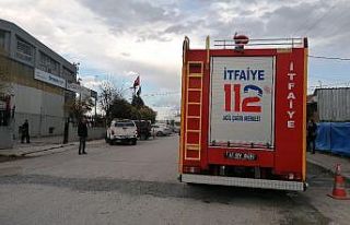 Orman entegre fabrikasında çıkan yangın korkuttu