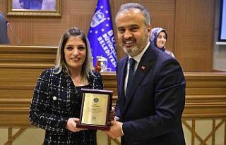 Örnek vatandaşlar ödüllendirildi