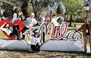 Ortaokul öğrencilerinin ’Milas’ için çektikleri...