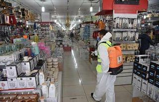 Osmaniye’de Belediyesi, kent genelinde dezenfeksiyon...