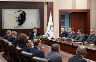Özbekistan heyeti Karabük Üniversitesi’ni ziyaret...