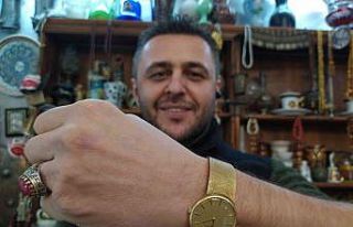 (Özel) Altından yapılan yüz yıllık saat servet...