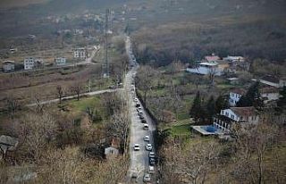 (Özel) Kilometrelerce doğal kaynak suyu kuyruğu