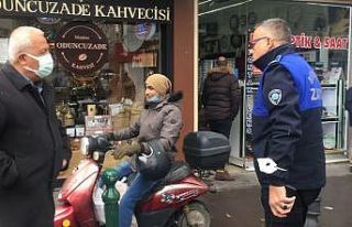 (ÖZEL) Yaya yolunda çarpılmaktan son anda kurtulan...