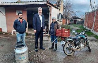 Özkan’dan sabahın ilk ışıklarında tek başına...