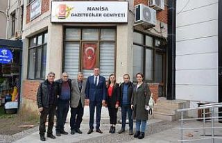Özkasap’tan Manisa Gazeteciler Cemiyetine ’Hayırlı...
