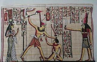 Papirüsü satmaya çalışırken yakalandılar