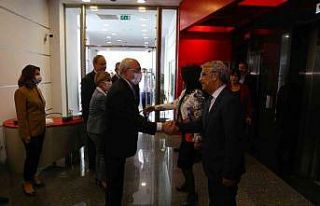 Pervin Buldan ve Mithat Sancar’dan CHP’ye ziyaret