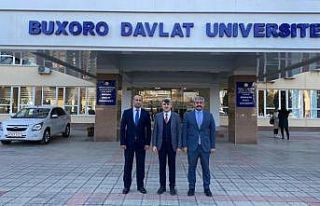 Rektör Kazım Uysal’dan Özbekistan’a ziyaret