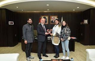 Rektör Ünal’dan kahve üreterek markalaşan OMÜ...