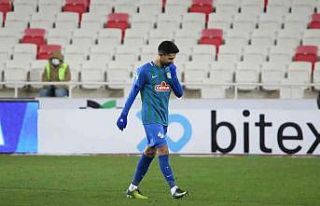Rizespor’da Alper Potuk kırmızı kart gördü!