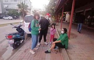 Rus annenin kızı ile birlikte motosiklet turu kazayla...