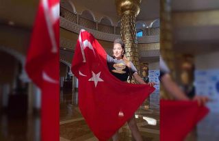 Rus asıllı güzel Türkiye’ye verdiği sözü...