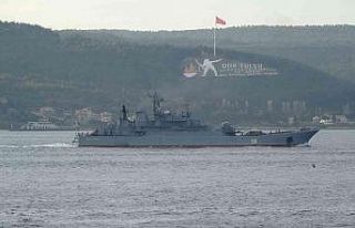 Rus savaş gemisi ’Caesar Kunikov’ Çanakkale...