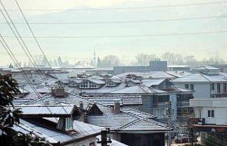 Sakarya güne karla uyandı