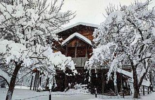 Sakin Şehir Şavşat’dan kartpostallık kar manzaraları