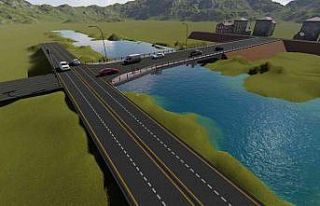 Salihli’de Gümüşçayı Köprüsü’nün yapımına...