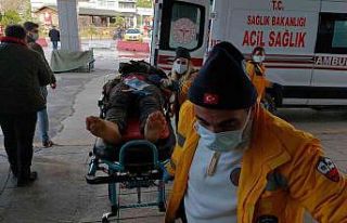 Samsun’da 8 katlı inşaatın çatısından düşen...