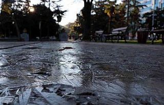 Samsun’da ayaz dondurdu