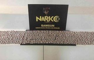 Samsun’da bin 666 uyuşturucu hapla yakalanan şahsa...