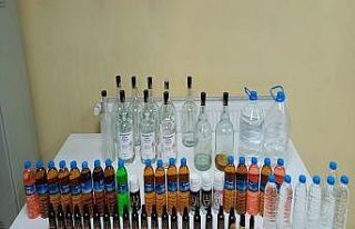 Samsun’da sahte alkol operasyonu: 1 gözaltı