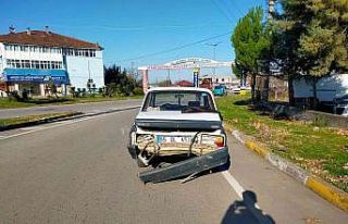 Samsun’da trafik kazası: 2 yaralı