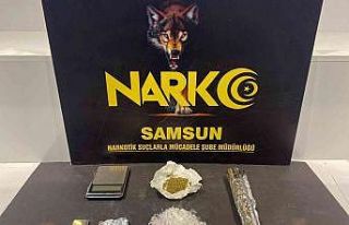 Samsun’da uyuşturucu ticaretine 1 gözaltı