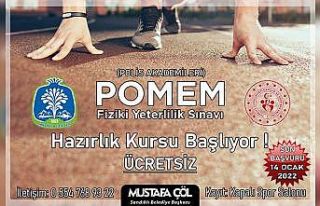 Sandıklı Belediyesi polis adayları için harekete...