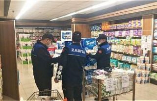 Sandıklı’da zincir marketlere yönelik denetim