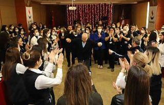 SANKO Üniversitesi Hastanesinde yeni yıl etkinliği