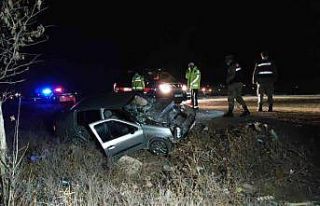 Şanlıurfa’da otomobil ile kamyonet çarpıştı:...