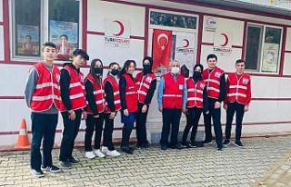 Sarıgöllü öğrenciler kan bağışına davet etti
