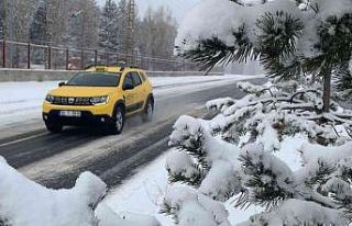 Sarıkamış’ta kar sevinci