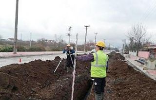 SASKİ, Kuzuluk’ta yağmursuyu hattını yeniliyor