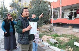 Satın aldığı tapulu evine giremiyor