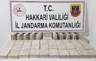 Şemdinli’de 44 kilo eroin ele geçirildi