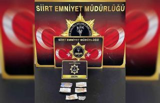 Siirt’te durdurulan şüpheli şahsın üzerinden...
