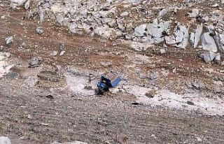 Siirt’te tarım aracı uçuruma yuvarlandı: 1 ağır...