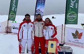 Sıla Kara Bosna fıs yarışını 2 bronzla tamamladı