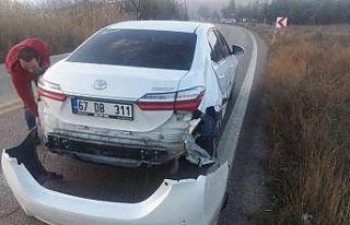 Sincan’daki kaza ucuz atlatıldı