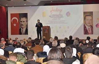 Sındırgı’da toplu açılışa katılan Binali...