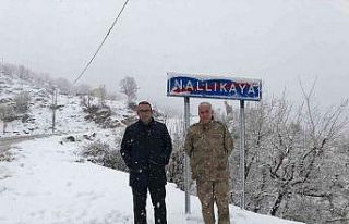 Şirvan’da kar kalınlığı 20 santimi buldu, kaymakam...