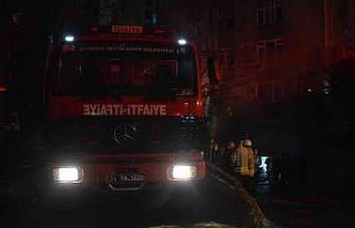 Şişli’de malzeme deposunda korkutan yangın