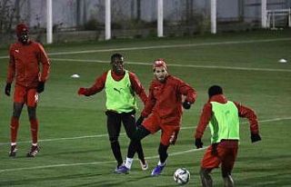 Sivasspor’da Galatasaray maçı hazırlıkları...